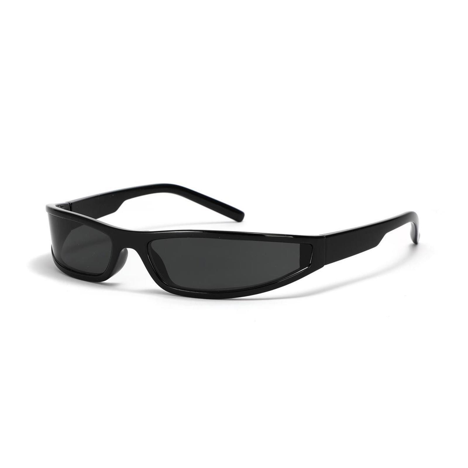 Japanese Brand Vtg Y2k Avant Garde Future Sunglasses Black Unisex One Size Size ONE SIZE - 5 Thumbnail