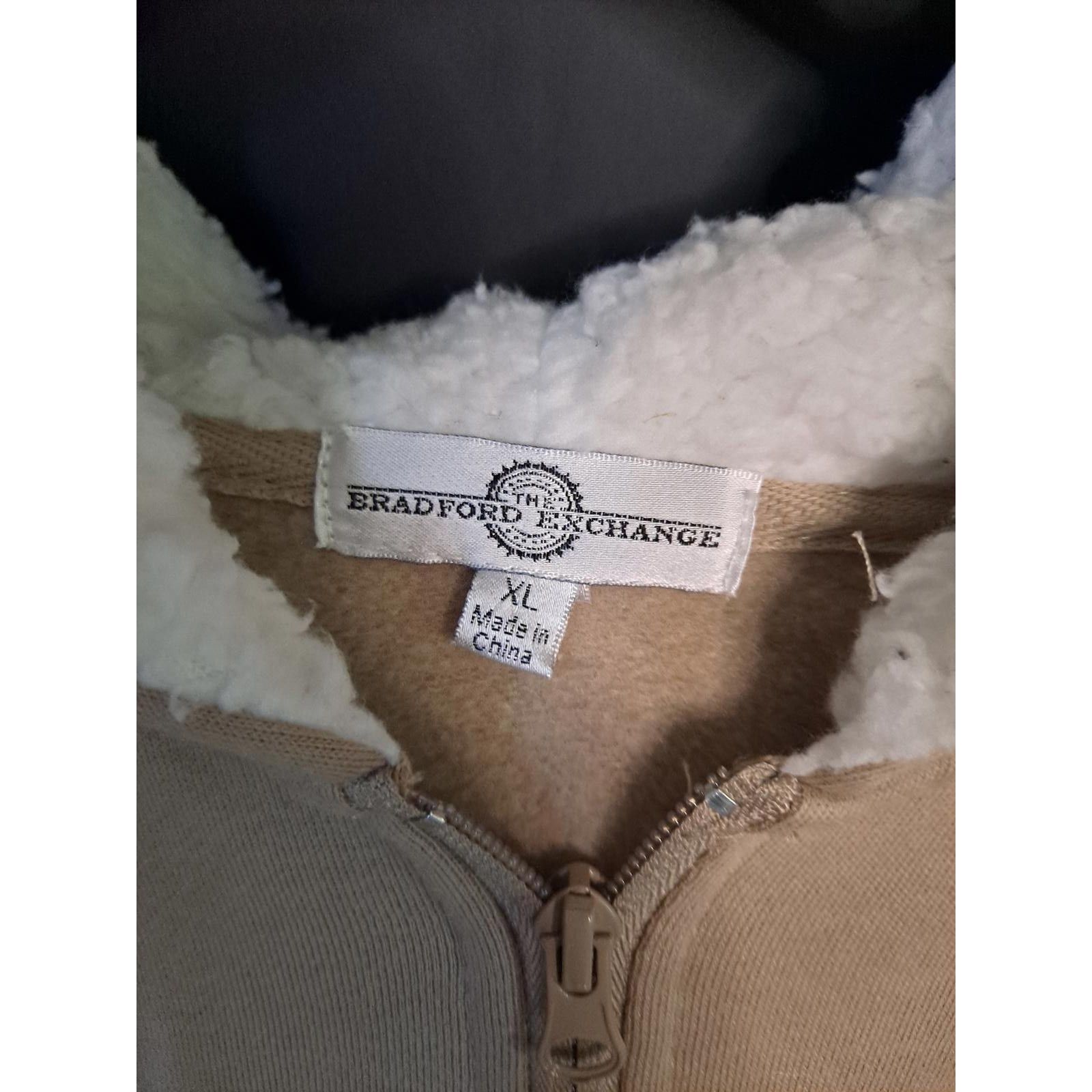 Other Bradford Exchange Army Tan Zip Up Sweatshirt Size XL Size US XL / EU 56 / 4 - 4 Thumbnail
