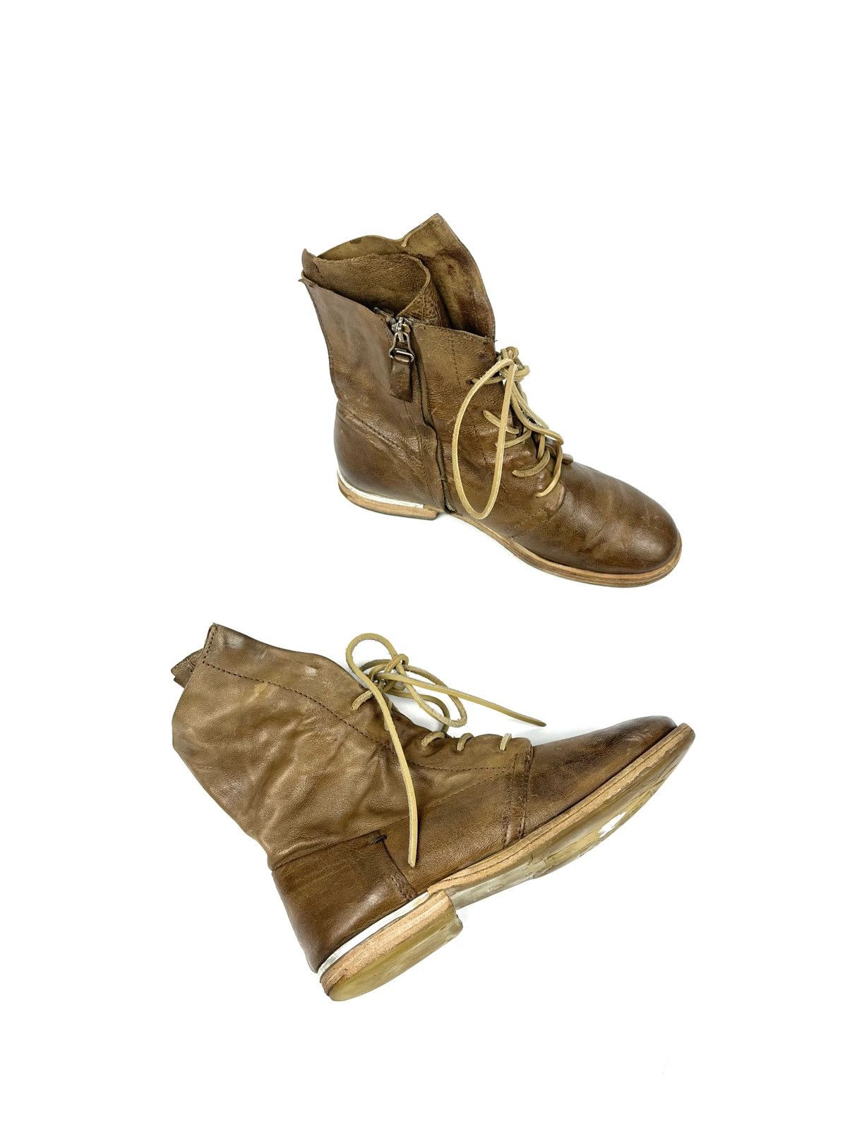 A.S.98 A.S.98 Airstep leather boots avantgarde bohos ankle shoes Size US 7 / IT 37 - 1 Thumbnail