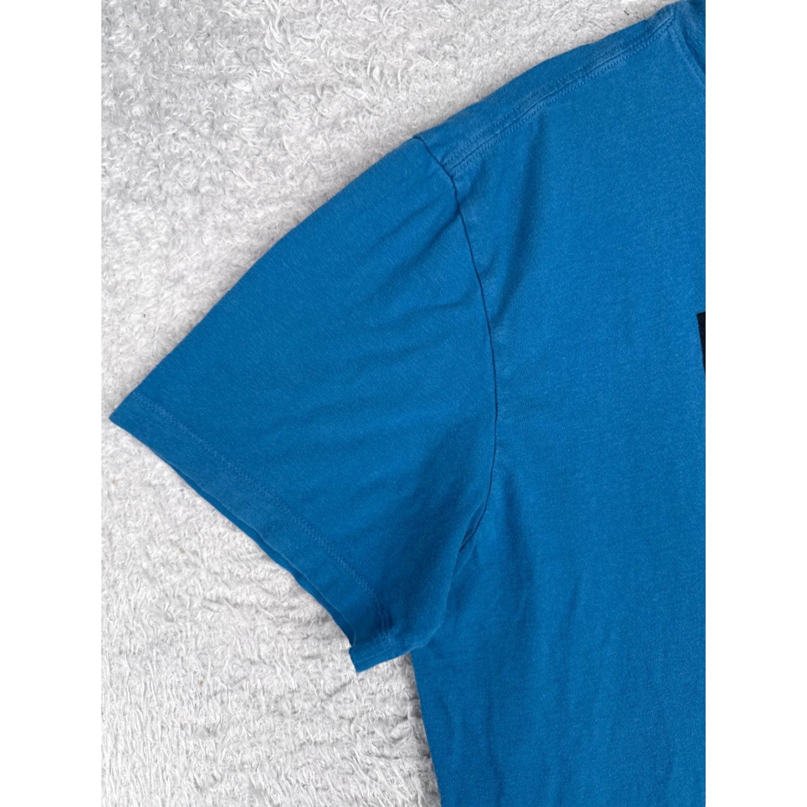 The North Face The North Face Shirt Men Large Blue Short Sleeve Crew Neck 100% Cotton READ Size US L / EU 52-54 / 3 - 3 Thumbnail