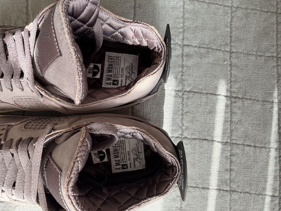 A Ma Maniere × Jordan Brand Jordan 4 x A Ma Maniére Size US 9 / EU 42 - 5 Thumbnail