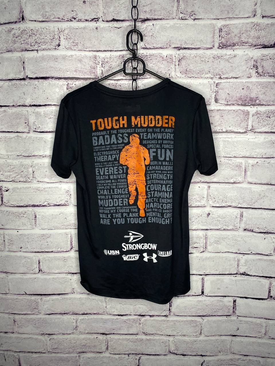 Merrell Merrell Tough Mudder 2013 Finisher Men's T Shirt Polyester Size US S / EU 44-46 / 1 - 2 Thumbnail