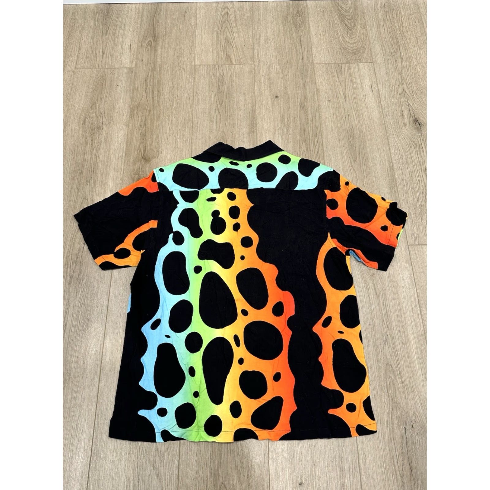 Golf Wang GOLFWANG Button Up Shirt XL Men Multicolor 100% Rayon Short Sleeve Collared Button-Up Size US XL / EU 56 / 4 - 6 Thumbnail