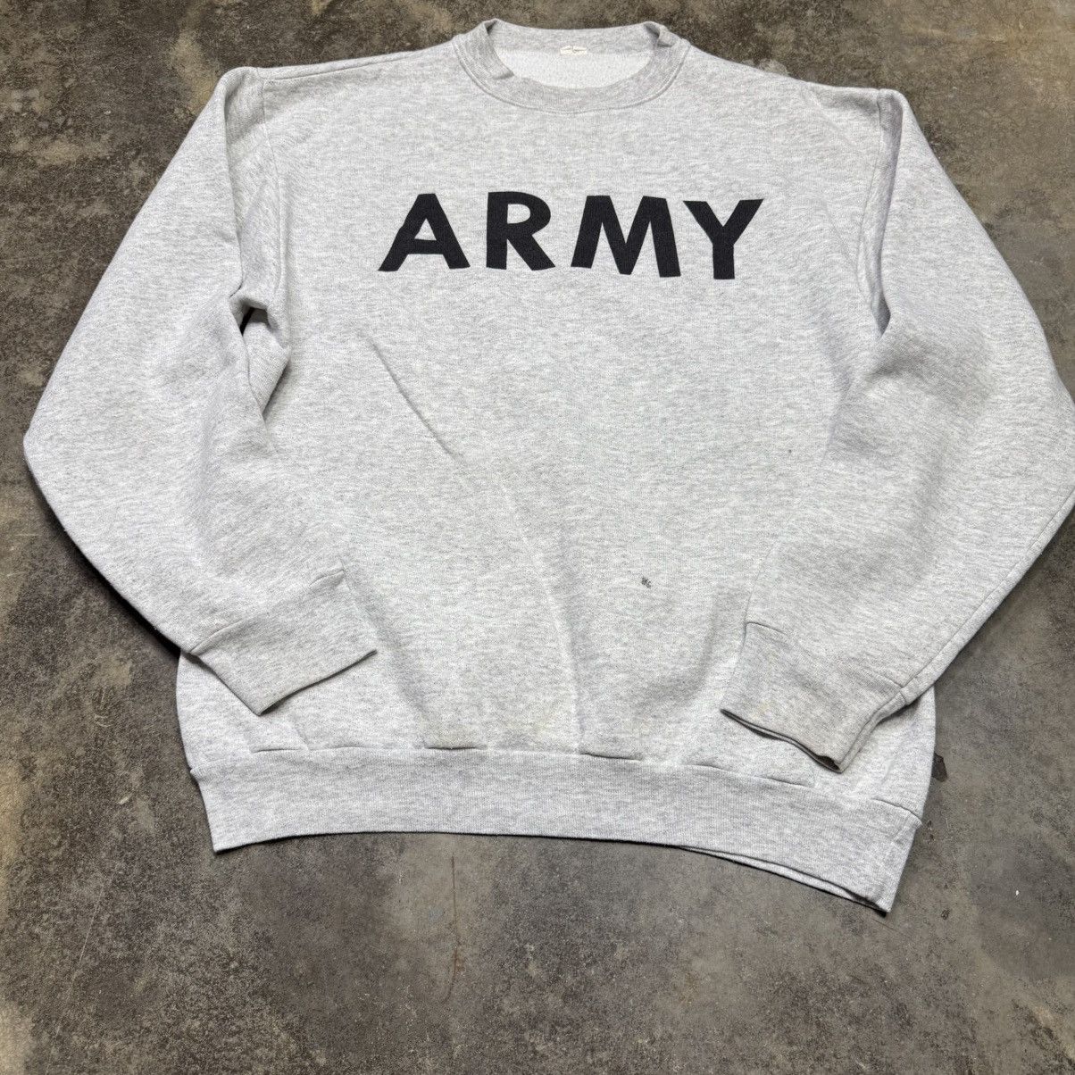 Vintage vintage army baggy pullover sweatshirt Size US M / EU 48-50 / 2 - 5 Thumbnail