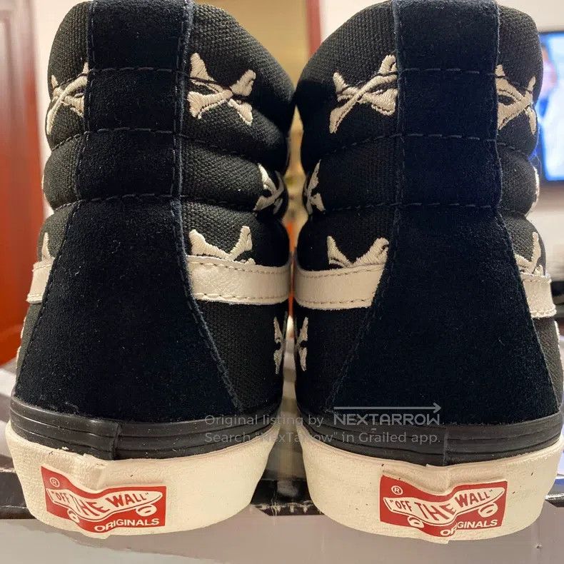 Wtaps Wtaps Collaborative embroidery small bone high-top board s Size US 8.5 / EU 41-42 - 4 Thumbnail