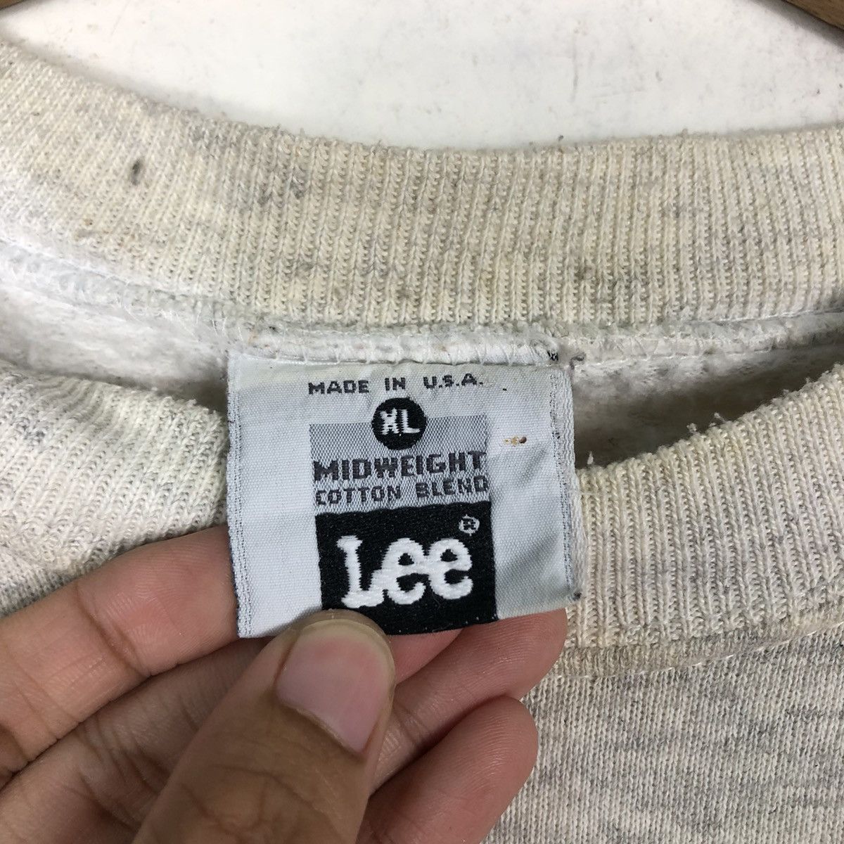 Vintage 🔥Vintage Sweatshirt Lee Pull Over Big Logo Spell Out Size US XL / EU 56 / 4 - 12 Thumbnail