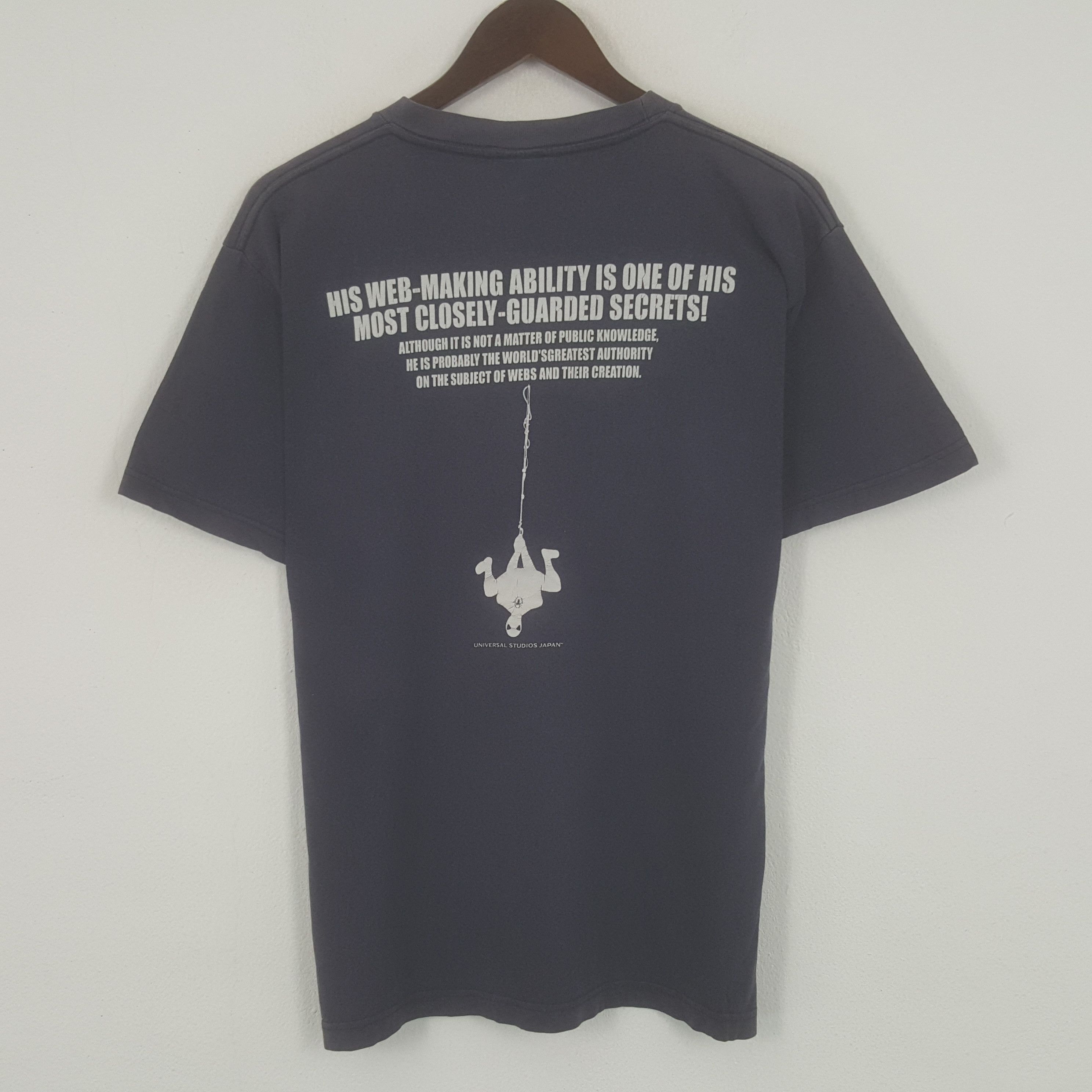 Universal Studios × Vintage Vintage Universal Studio Japan Spiderman Tshirt Size US L / EU 52-54 / 3 - 3 Thumbnail