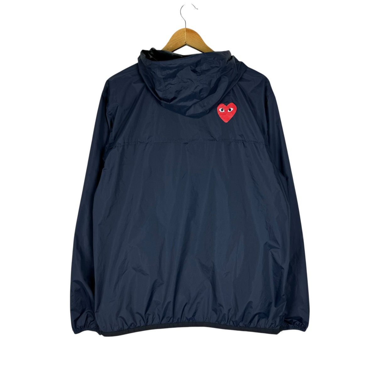 Comme des Garcons 🔥CDG PLAY X KWAY HOODIE WINDBREAKER JACKET Size US XL / EU 56 / 4 - 9 Thumbnail