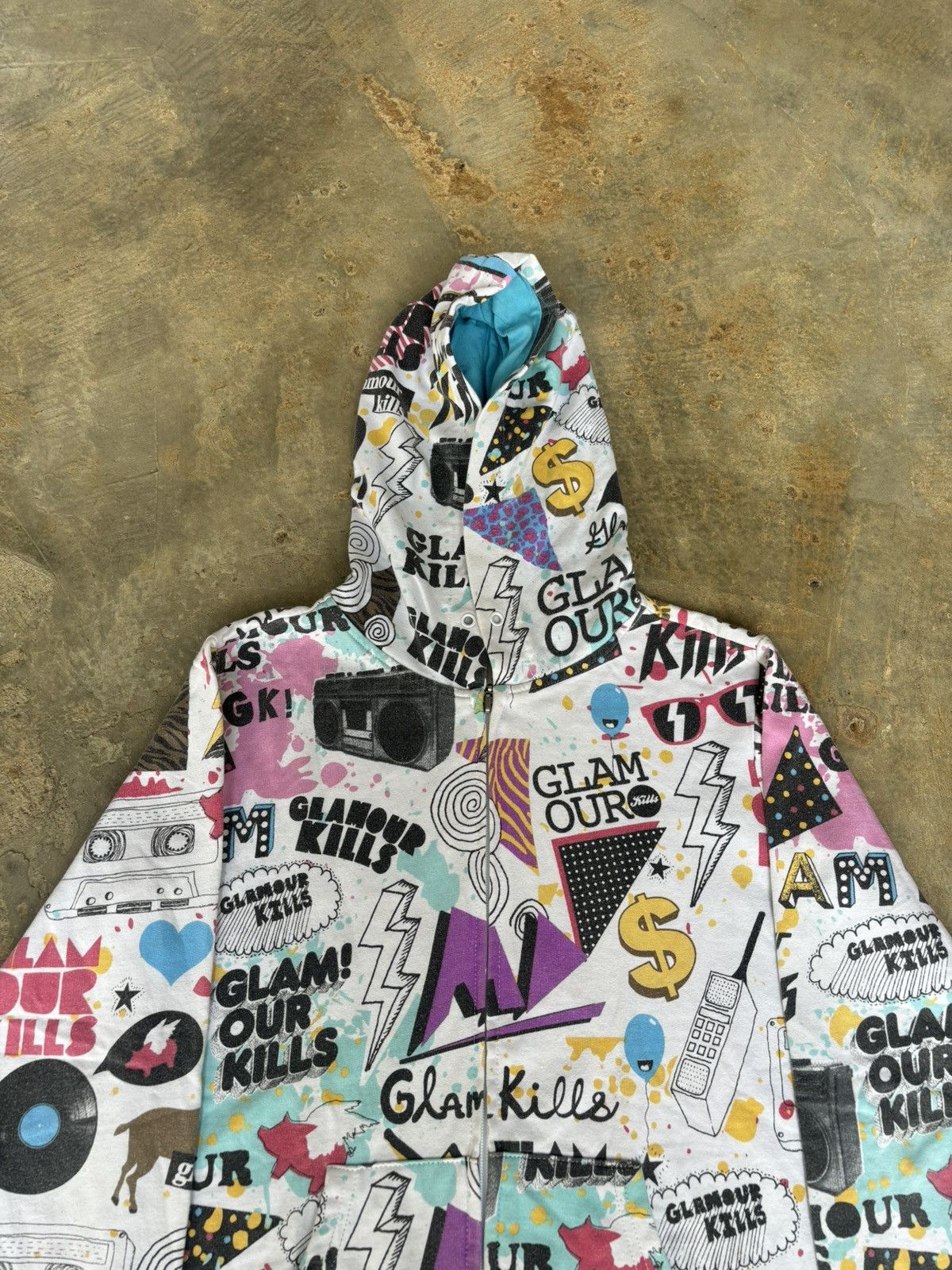 Hysteric Glamour Y2k Glamour Kills Gilr Full Print Hoodie Size US S / EU 44-46 / 1 - 5 Thumbnail