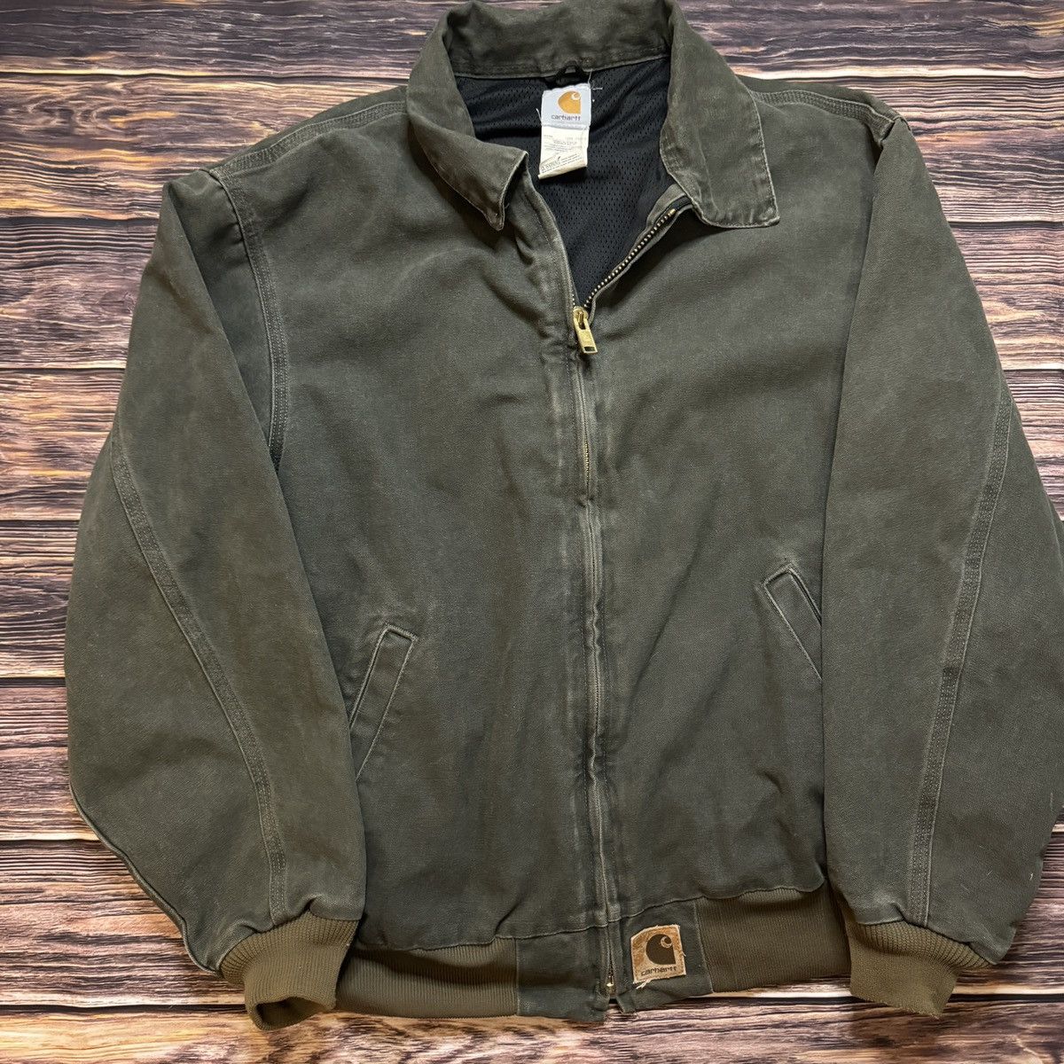 image of Mos Carhartt Santa Fe Jacket in Green, Men's (Size XL)