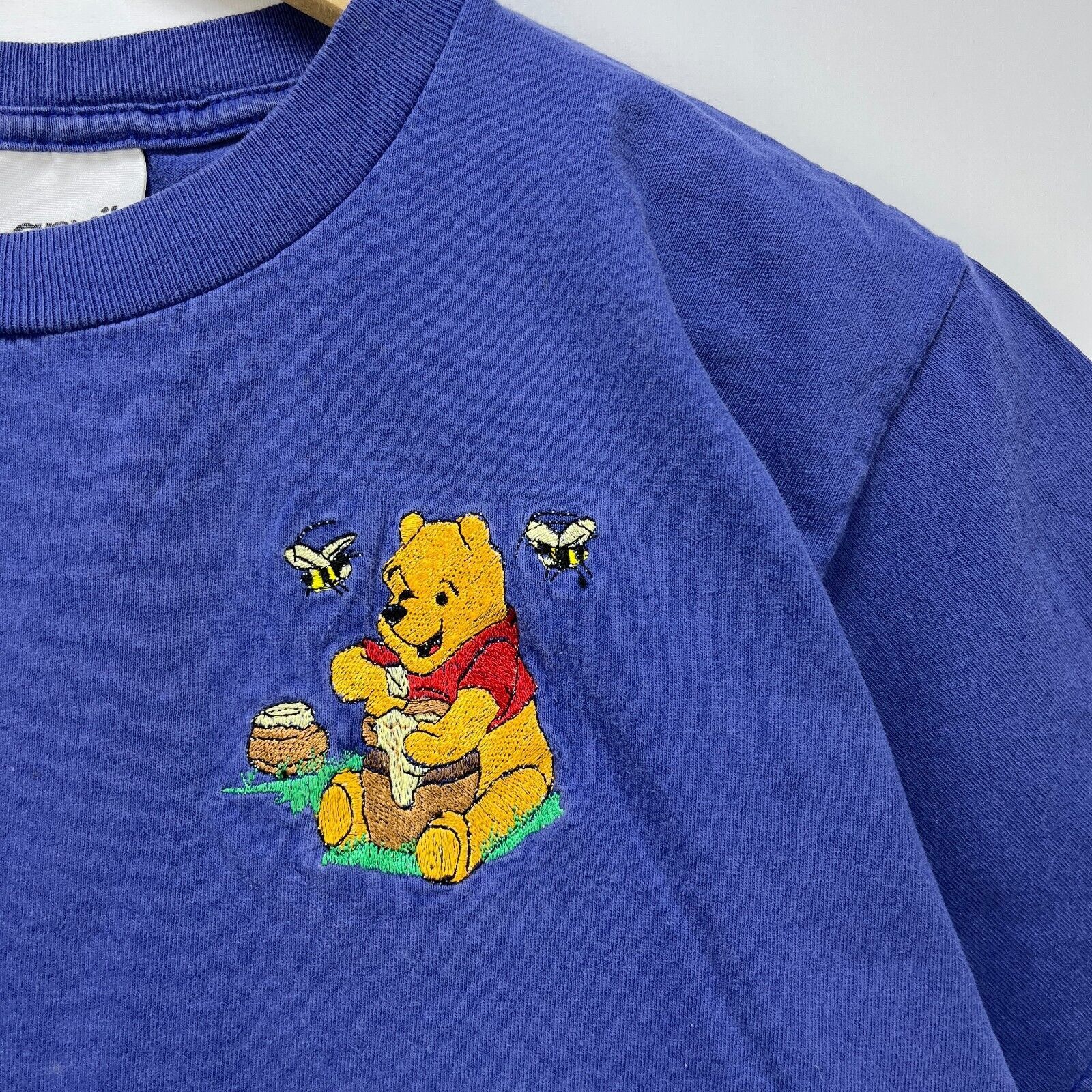 Disney × Vintage Vintage 90s Winnie the Pooh Embroidered Shirt Medium Disney Size US M / EU 48-50 / 2 - 3 Thumbnail