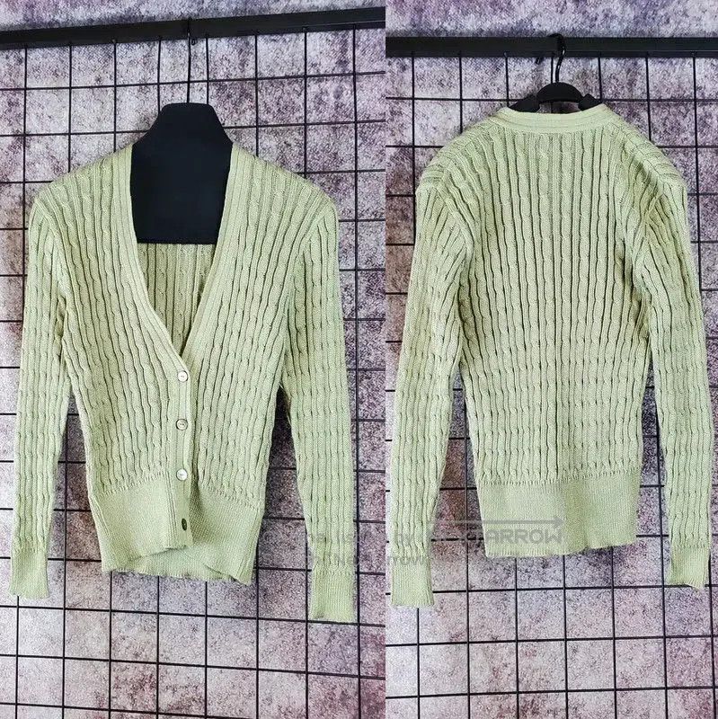 Burberry Burberry Women's Knitted Short Cardigan in Light Green. Size M / US 6-8 / IT 42-44 - 3 Thumbnail