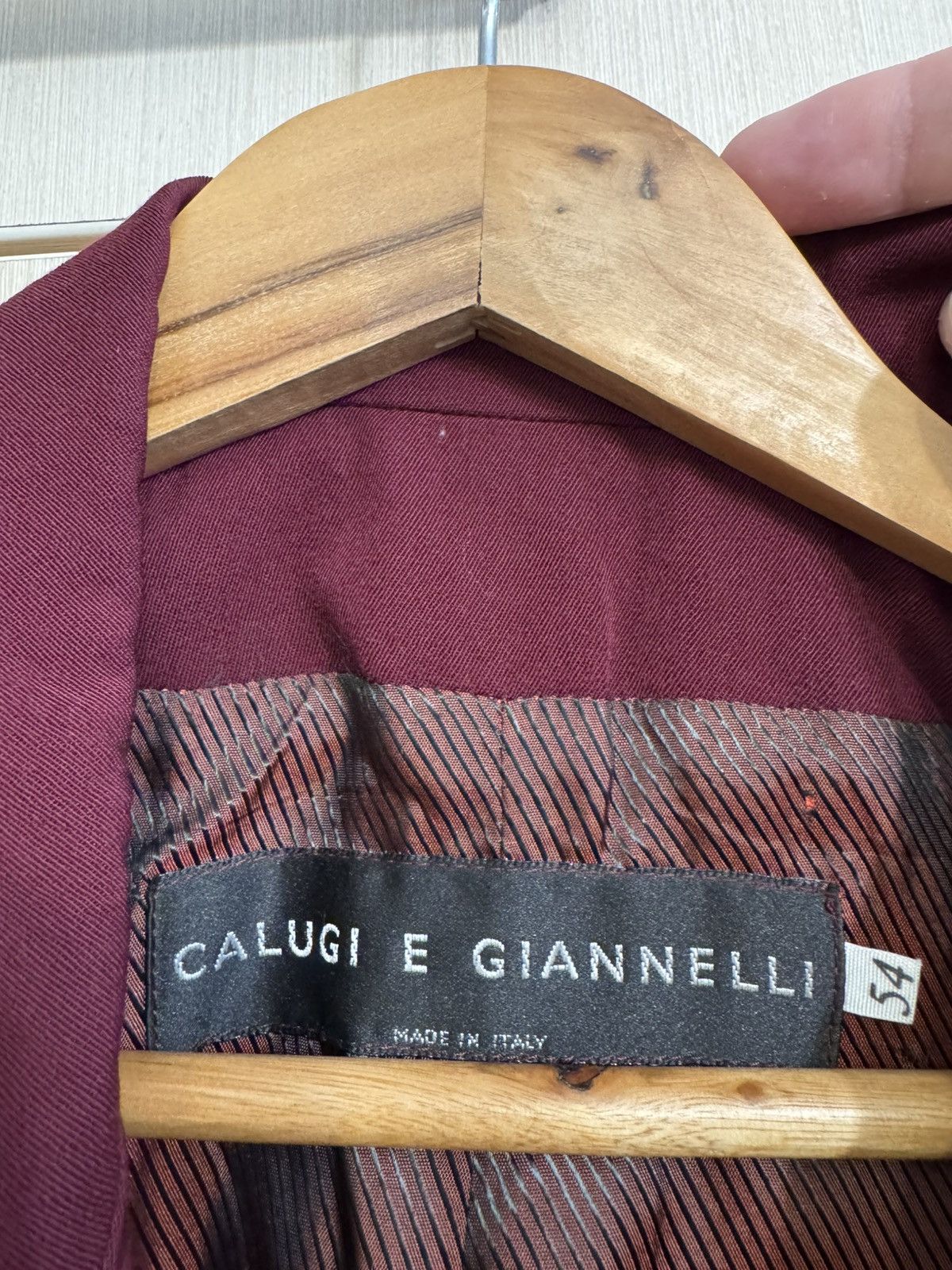 Calugi e Gianelli Calugi E Giannelli Vintage Embroidered Scissors Mens Blazer Size 44R - 14 Thumbnail