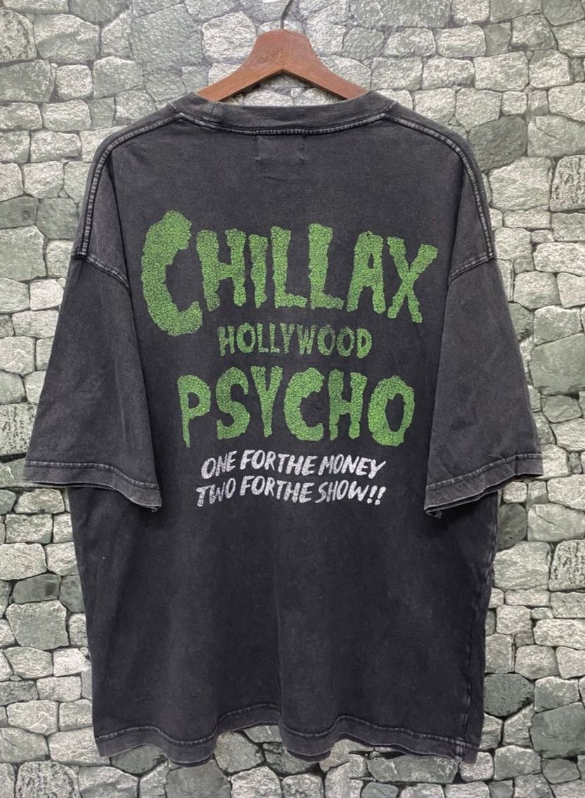 Rap Tees Vintage Chillax Hollywood Psycho Streetwear Tshirt Size US XL / EU 56 / 4 - 2 Thumbnail