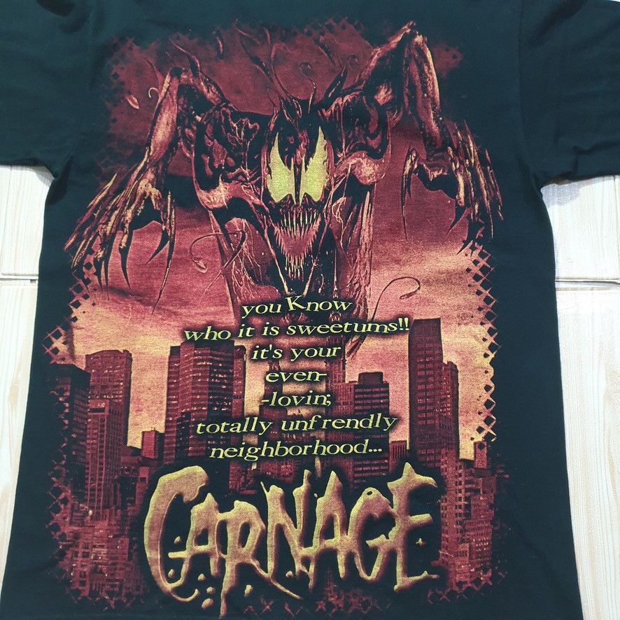 Marvel Comics Carnage Resurreccion Vintage Shirt Size US XL / EU 56 / 4 - 7 Thumbnail