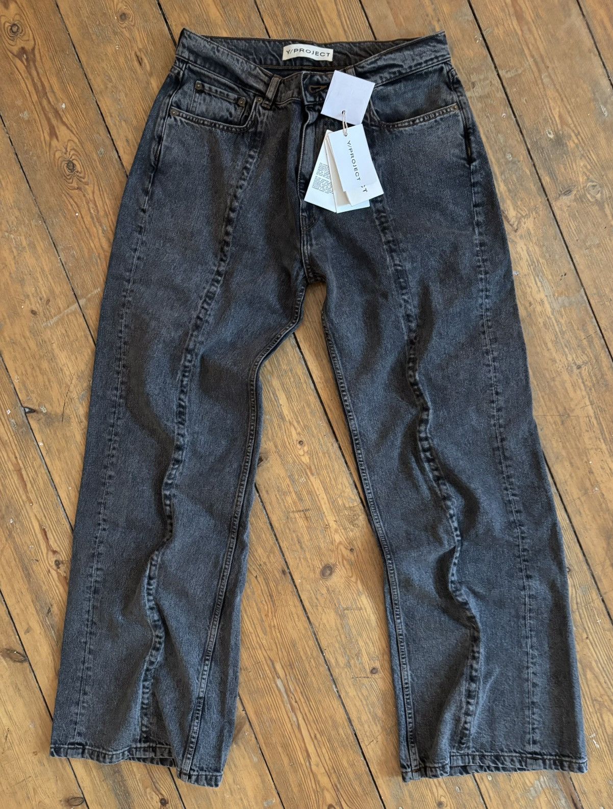 Y/Project Y/project Customisable Evergreen Wire Jeans Size 30" / US 8 / IT 44 - 7 Thumbnail