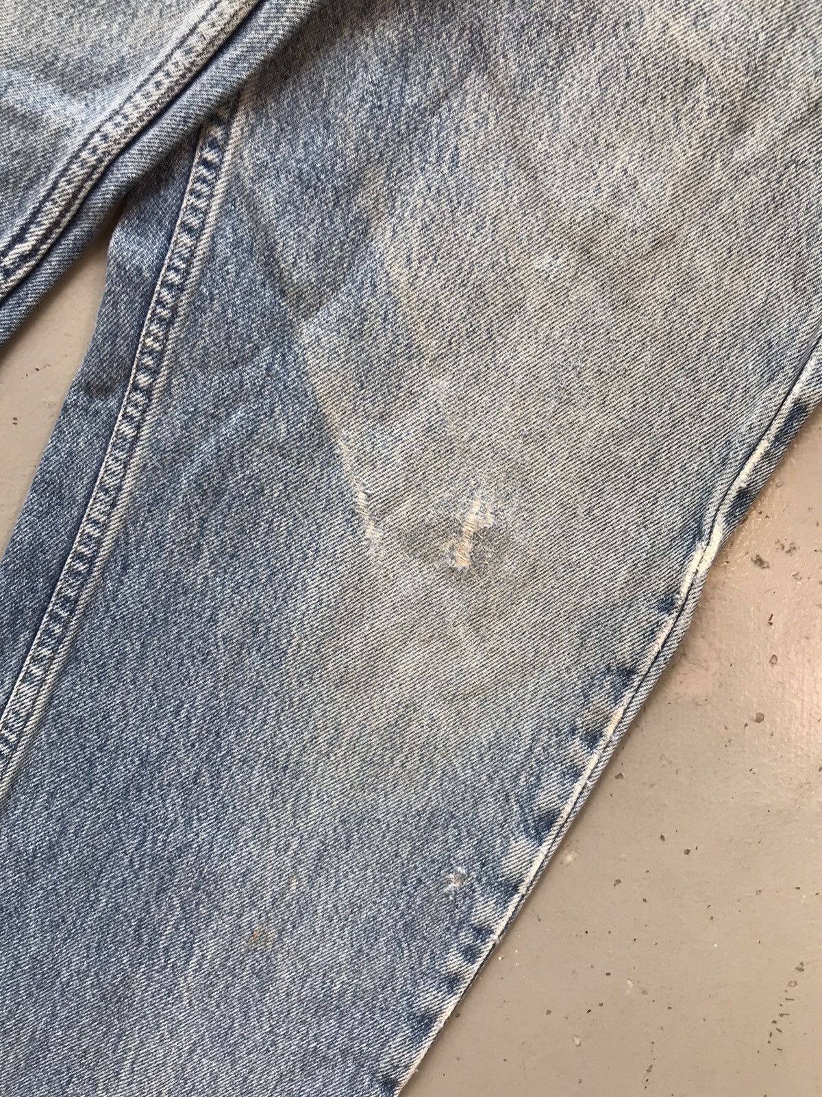 Harley Davidson × Vintage Vintage Harley Davidson distressed denim Size US 31 - 5 Thumbnail