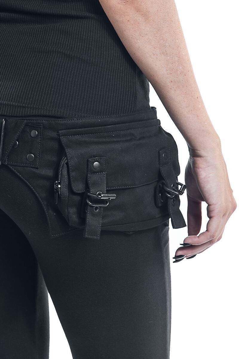Hysteric Glamour Gothicana by EMP Belt Bag Bum Bag Black Waist Size ONE SIZE - 2 Thumbnail