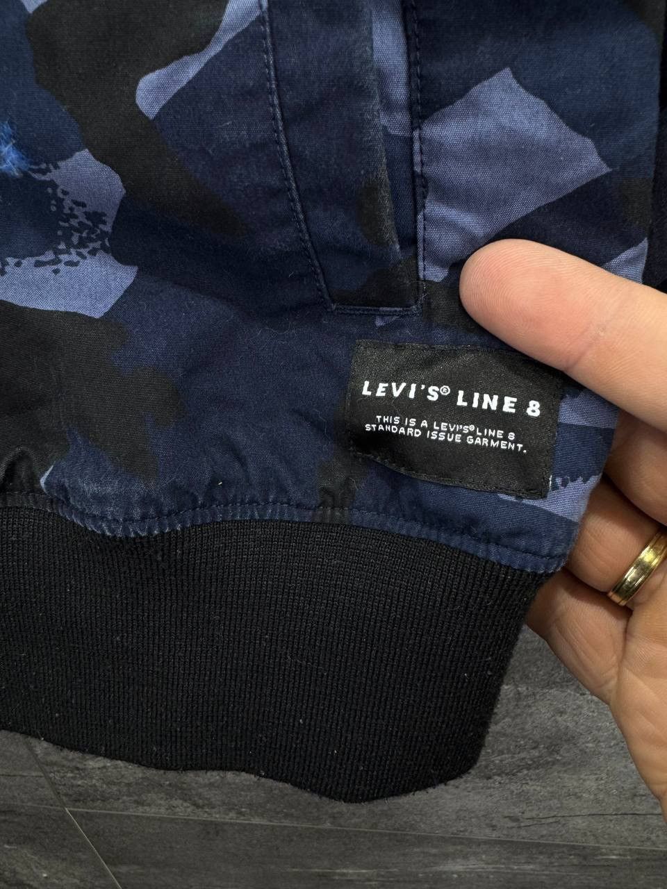 Levi's Levis Line 8 Camo Bomber Chore Jacket Rare Size US L / EU 52-54 / 3 - 4 Thumbnail