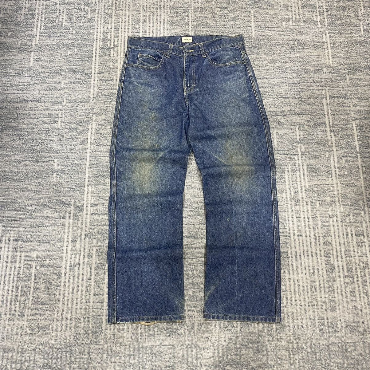 Calvin Klein × Vintage Sick☠️ CK Vintage Straight Cut Jeans 80s Mud Wash Dirty Size US 32 / EU 48 - 2 Thumbnail