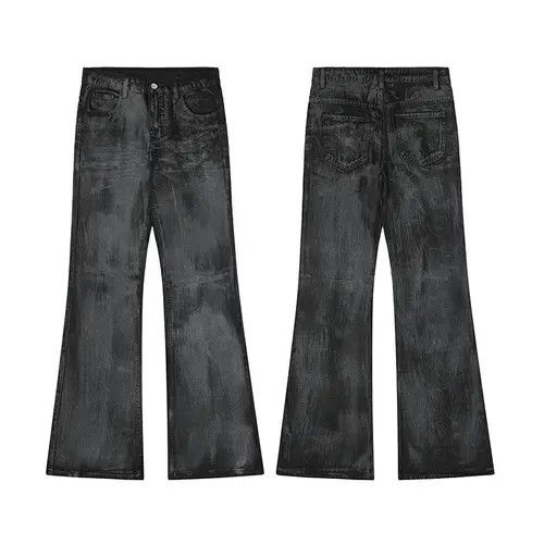 VIBE distressed fade flared jeans Size US 30 / EU 46 - 3 Thumbnail