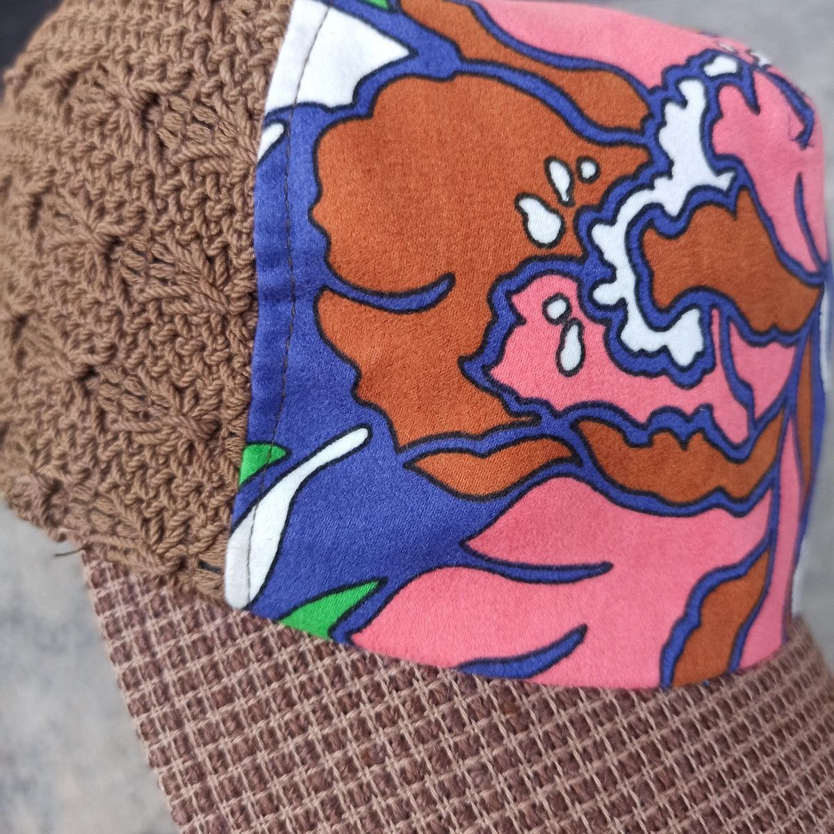 CA4LA × Japanese Brand Unique Knit straw and floral ca4la hat Size ONE SIZE - 12 Thumbnail