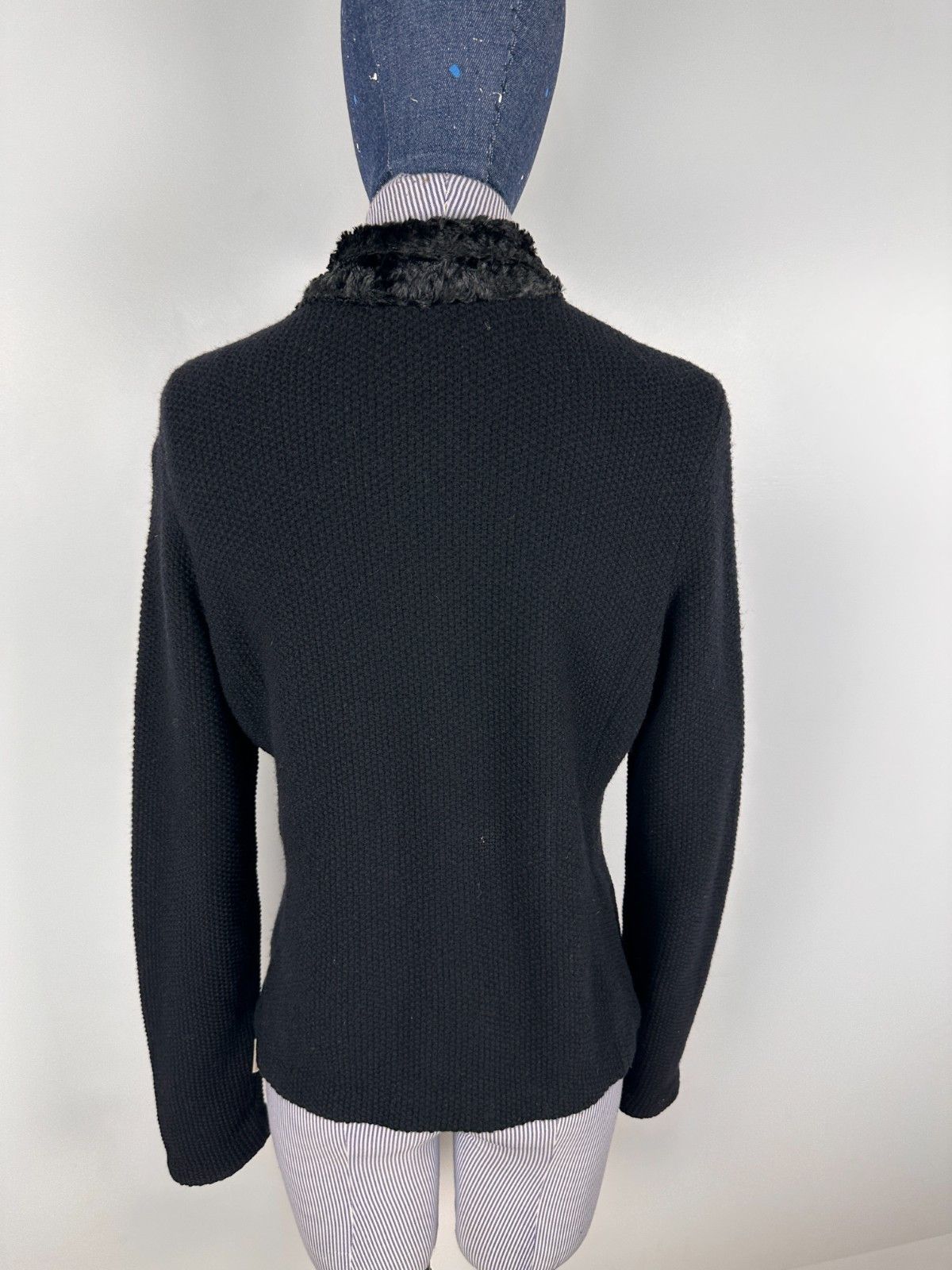Ralph Lauren Lauren Ralph Lauren Cardigan Button Sweater Black Size M Size M / US 6-8 / IT 42-44 - 6 Thumbnail