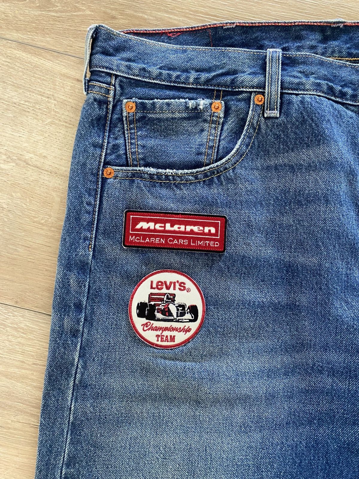 Levi's Levi’s x McLaren 501s Size US 38 / EU 54 - 3 Thumbnail