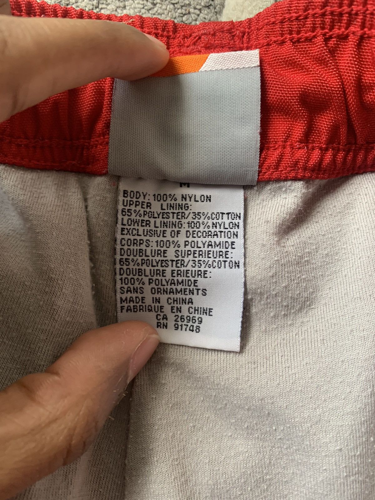 Nike Nike Vintage Red Pants Size US 34 / EU 50 - 7 Thumbnail