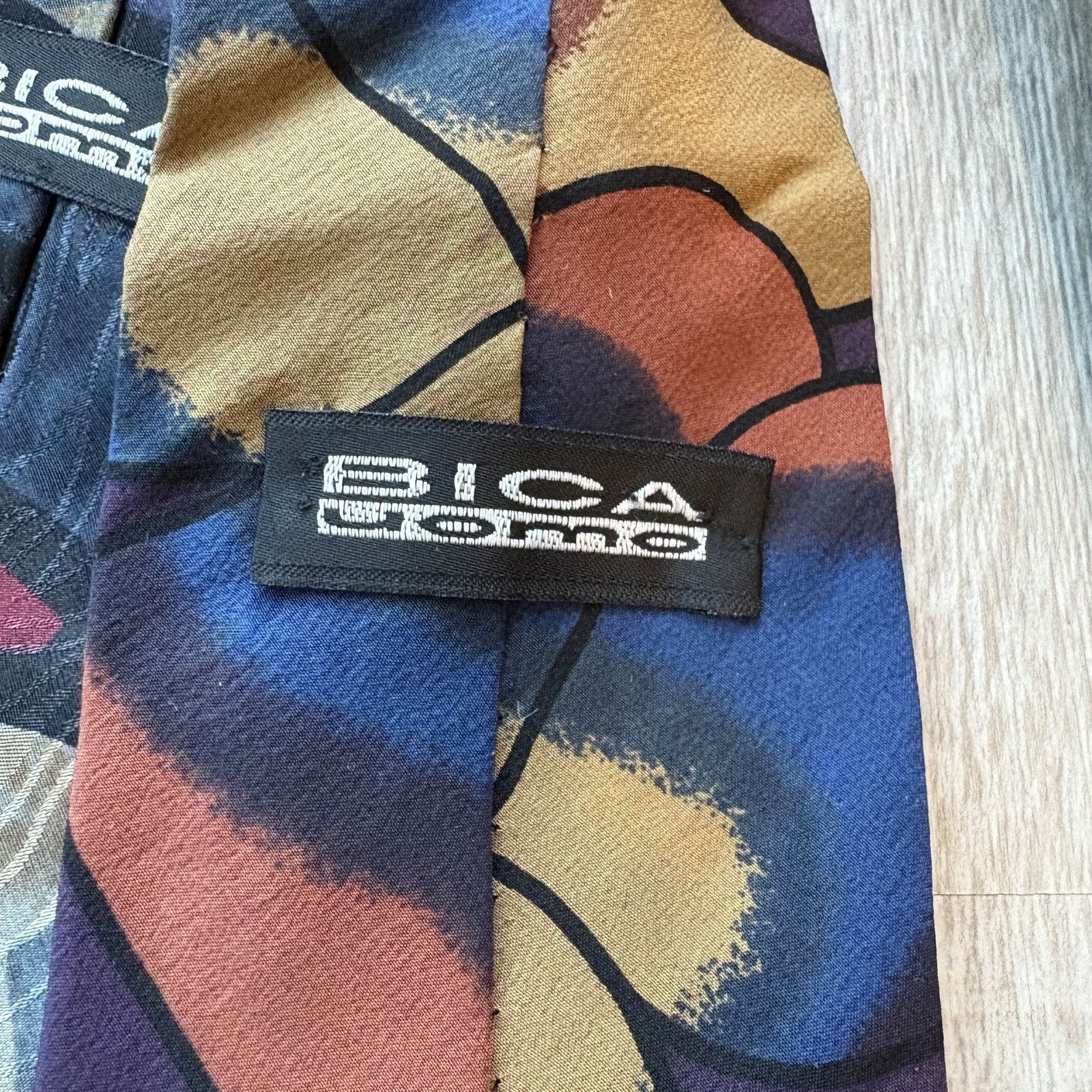 Other Lot of Bica Uomo Mens 5pc Silk Neck Tie Lot Abstract Size ONE SIZE - 3 Thumbnail