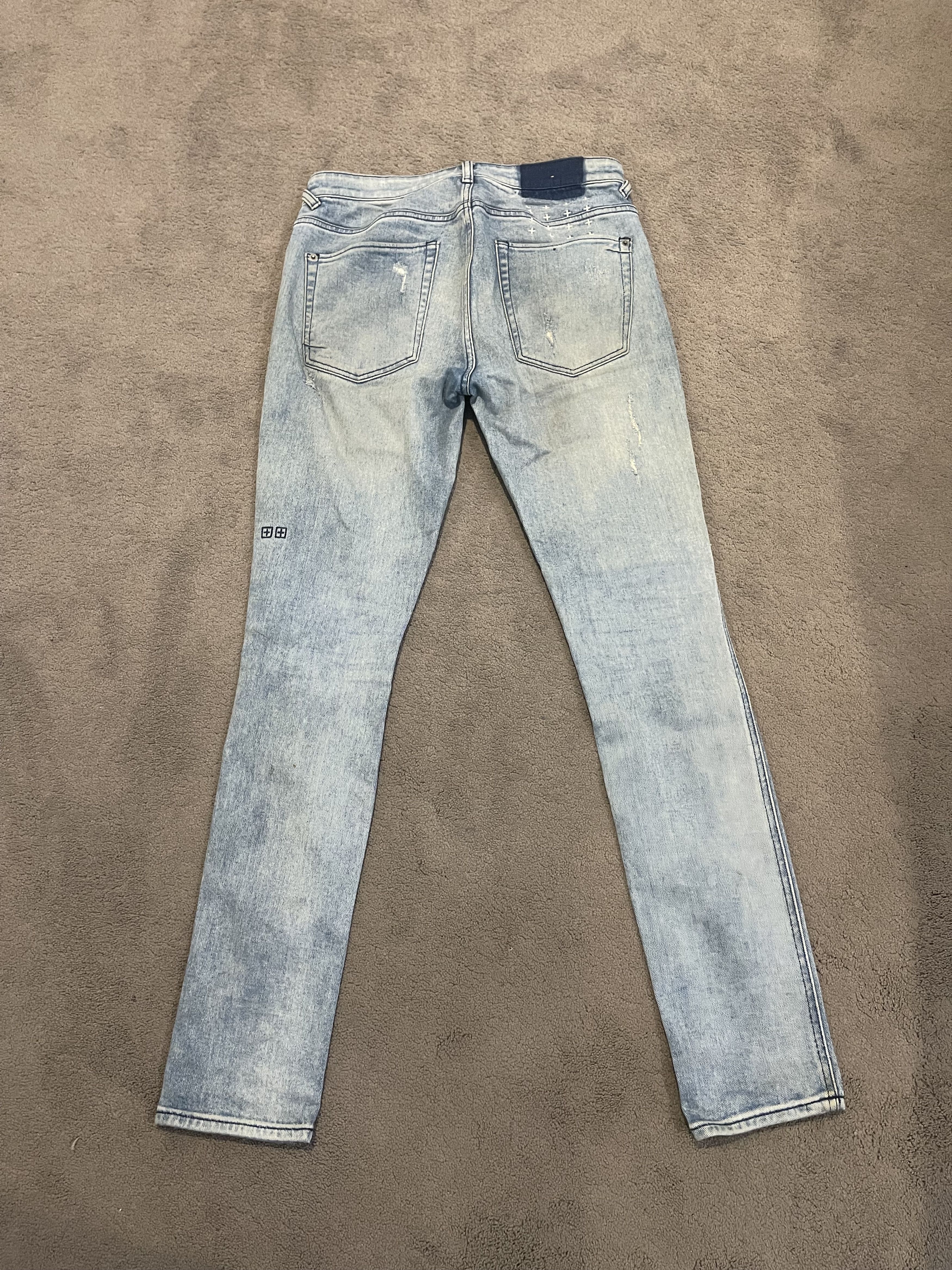Ksubi Ksubi blue ripped jeans Size US 31 - 2 Thumbnail