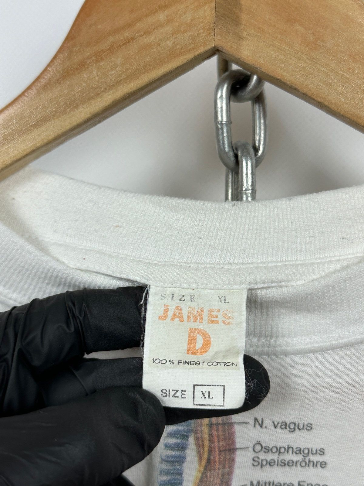 Vintage 1994 Vintage Input Output Anatomic Medical Digestive System Size US XL / EU 56 / 4 - 15 Thumbnail