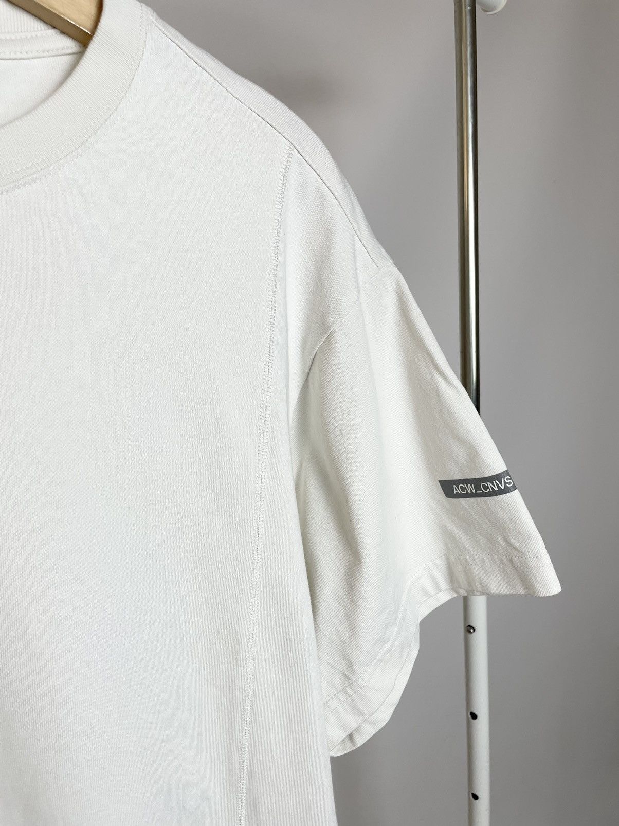 A-COLD-WALL* × Converse Converse x ACW A Cold Wall bone white reflective tee t-shirt Size US S / EU 44-46 / 1 - 10 Thumbnail