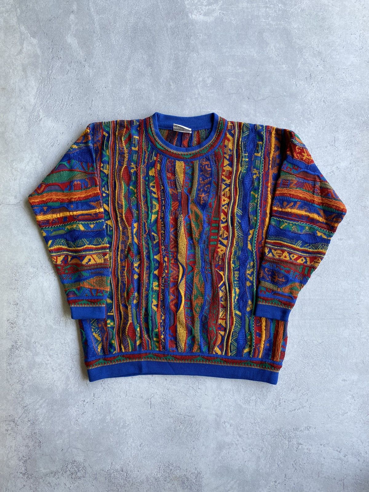 image of Classics Australia Vintage Knitwear Purely Australian Clothing 3D Size S in Blue, Men's