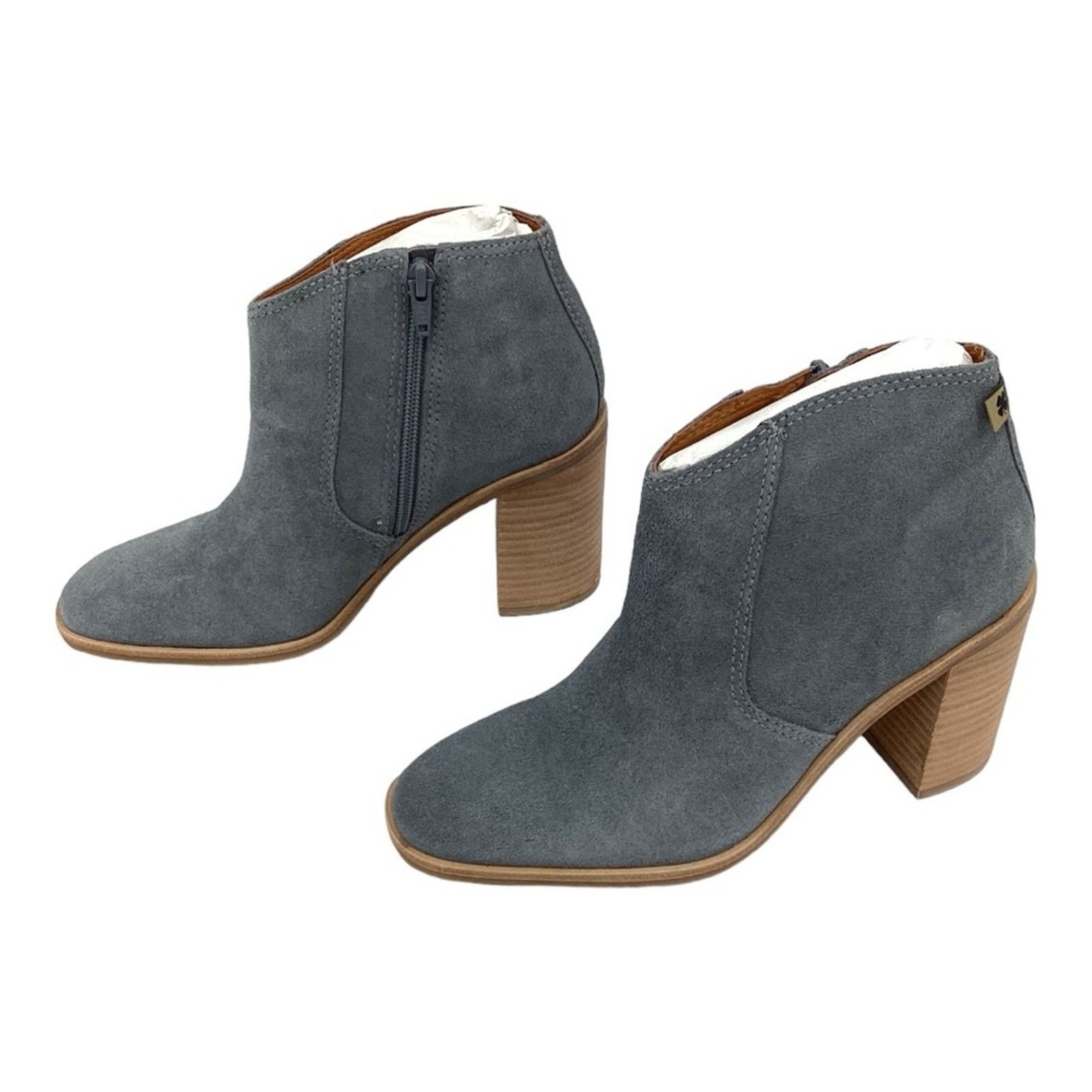 Lucky Brand Lucky Brand Pellyon Stack Heel Bootie Gray 7 NWT $149 MSRP Size US 7 / IT 37 - 4 Thumbnail