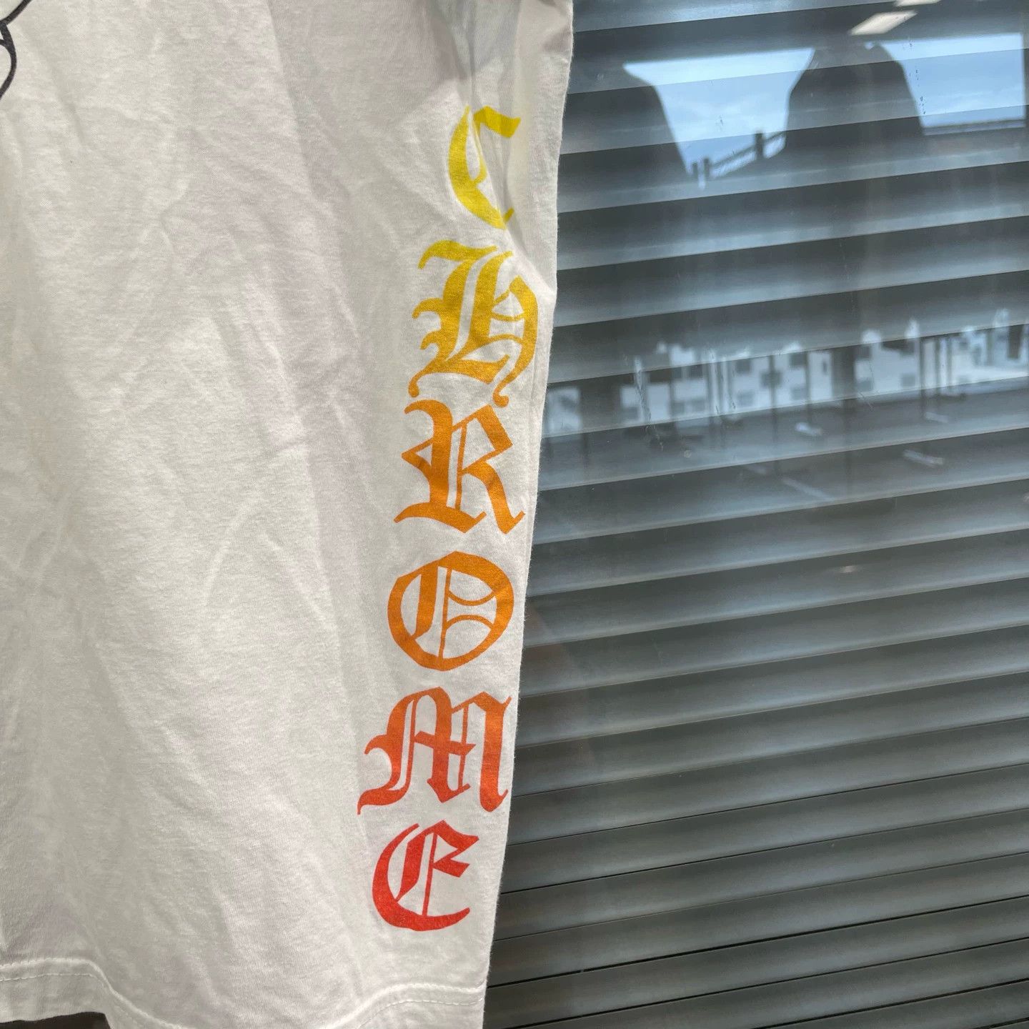 Chrome Hearts CH Rainbow Sanskrit Back Horseshoe SS Tee XL 99new Size US XL / EU 56 / 4 - 7 Thumbnail