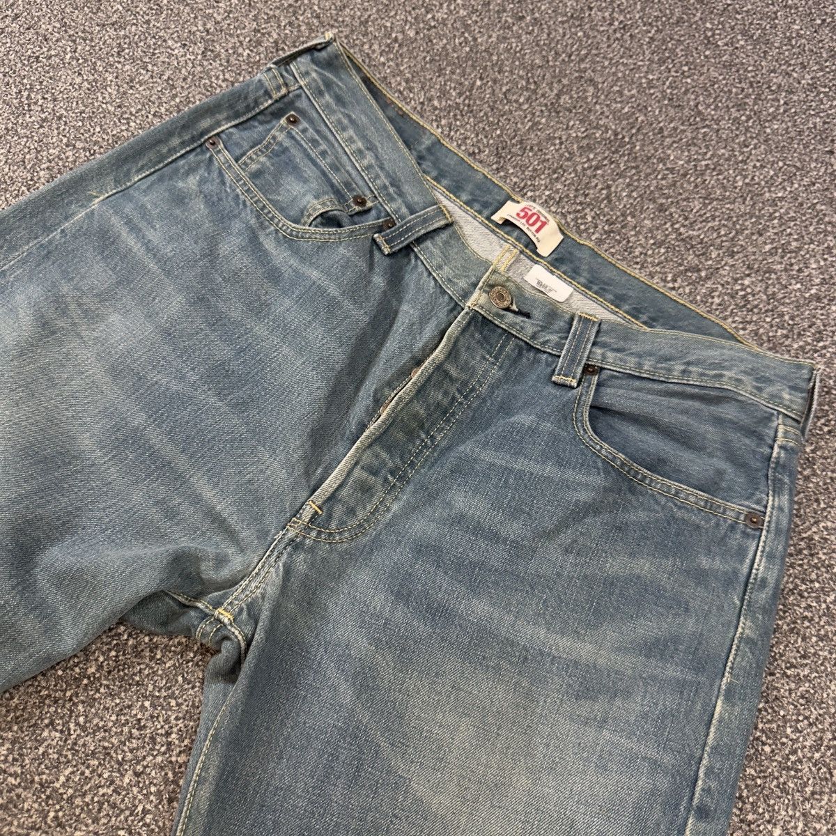 Engineered Garments × Levi's Vintage Levis 501 Straight Leg Button Fly Denim Size US 34 / EU 50 - 3 Thumbnail