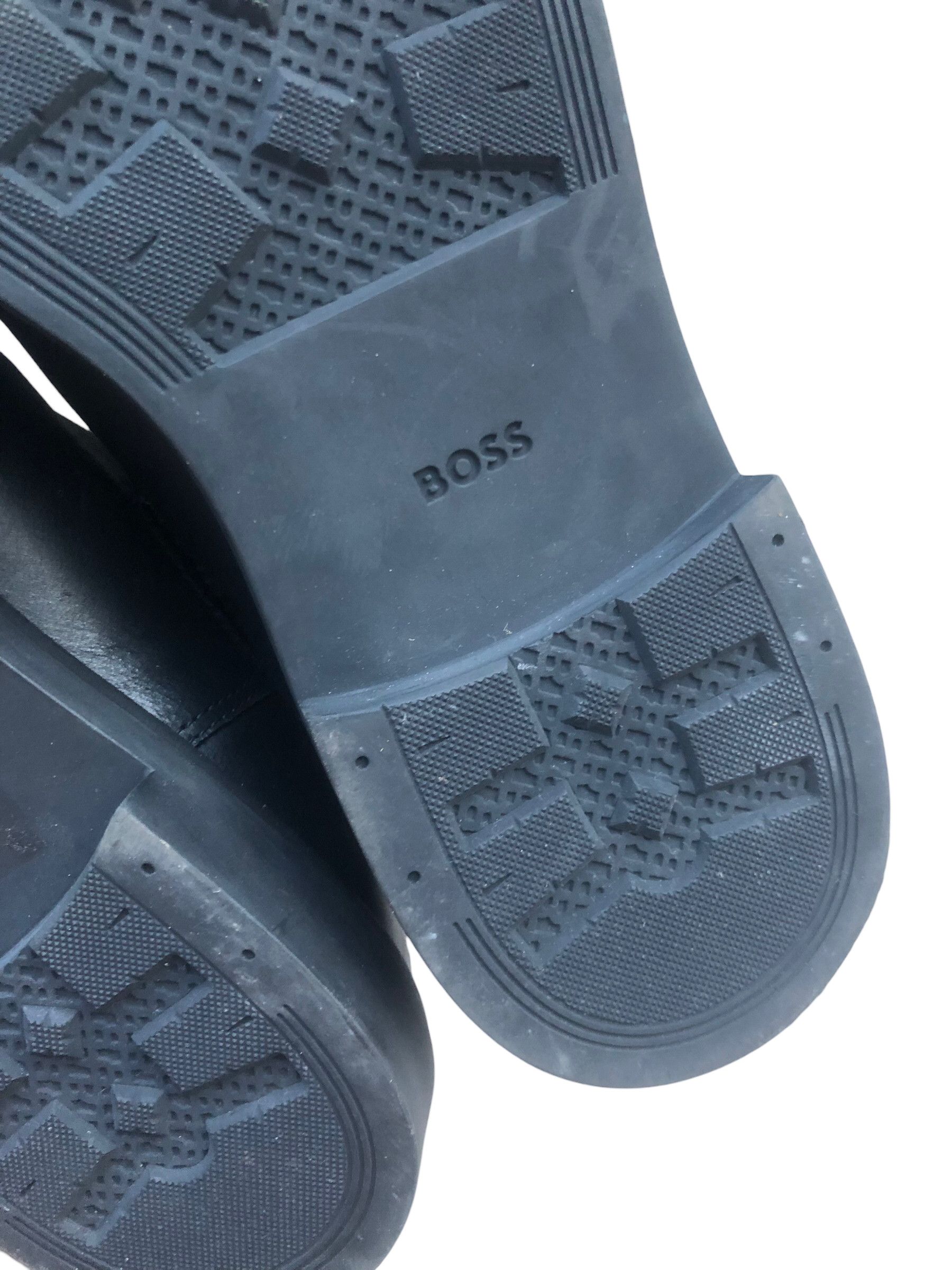 Hugo Boss 🔥Rare BOSS Calev Cheb Leather Chelsea Boots Hugo Boss Size US 8 / EU 41 - 14 Thumbnail