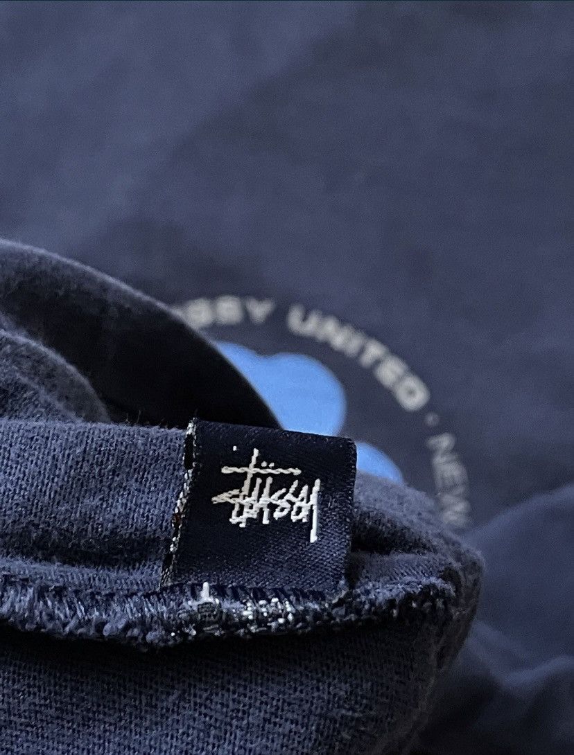 Stussy × Vintage Vintage Stussy Nyltla world tour tee Size US L / EU 52-54 / 3 - 6 Thumbnail