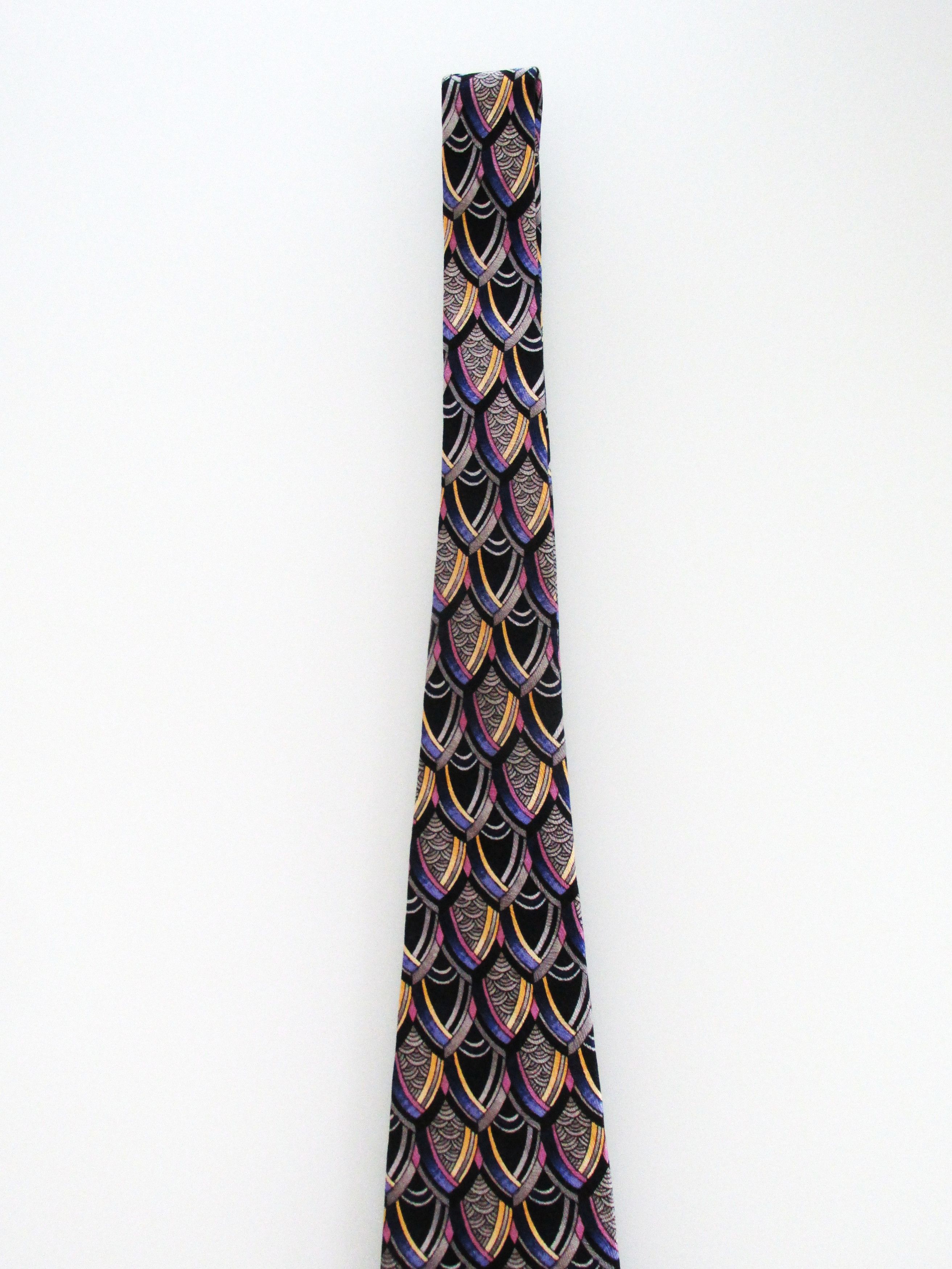 Vintage J. Garcia Vintage/Early Men's Silk Tie Size ONE SIZE - 3 Thumbnail