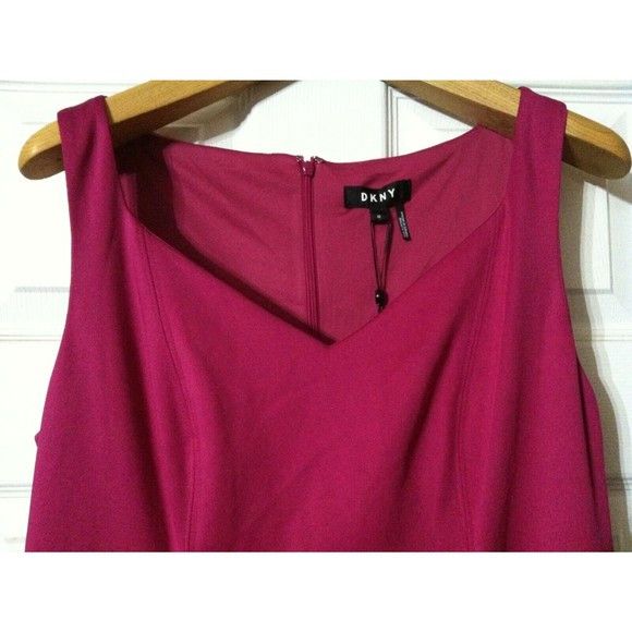 DKNY DKNY WOMEN'S NEW 93%POLYESTER 7%SPANDEX DRESS SIZE: 12 Size XL / US 12-14 / IT 48-50 - 3 Thumbnail