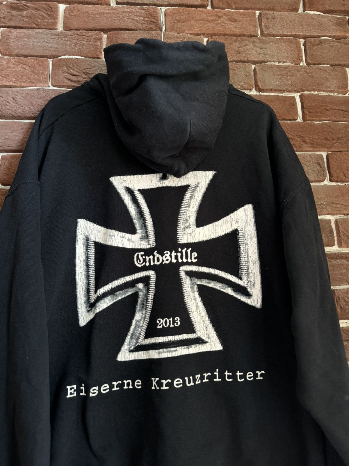 Band Tees Rare Vintage 00s Endstille Black Metal Band Hoodie 2XL logo Size US XL / EU 56 / 4 - 4 Thumbnail