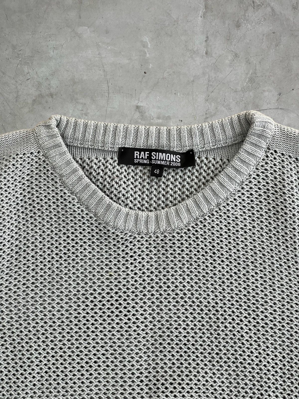 Raf Simons SS/06 Raf Simons Elbow Patch Sweater Size US M / EU 48-50 / 2 - 6 Thumbnail