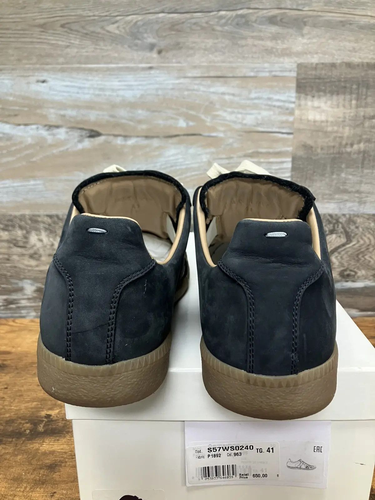 Maison Margiela Maison Margiela Paint Splatter Replica Low Black 8 41 Size US 8 / EU 41 - 5 Thumbnail