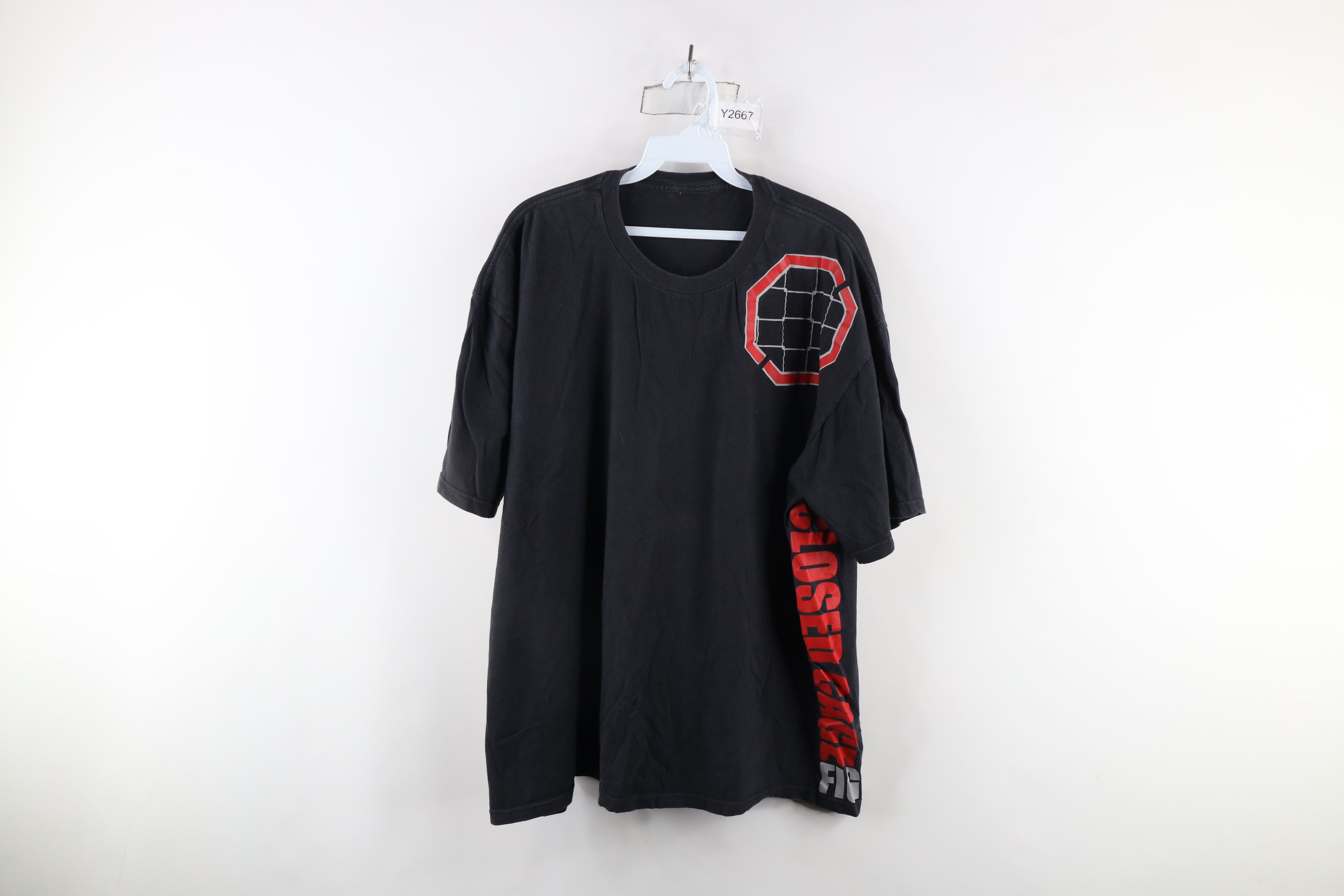 Vintage Y2K Streetwear Cage Fight Wear UFC MMA Fighting T-Shirt Size US XXL / EU 58 / 5 - 1 Thumbnail