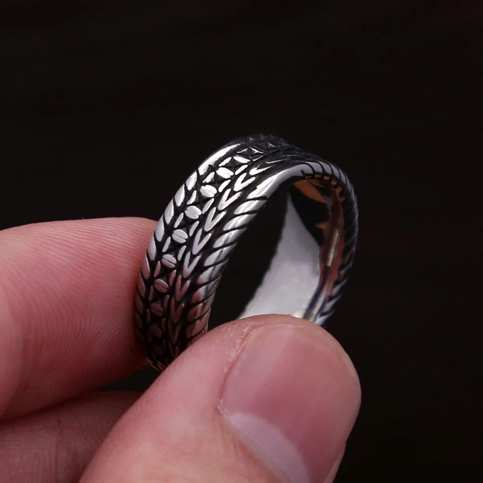 Jewelry Creative Retro Simple Braided Ring Size ONE SIZE - 1 Thumbnail