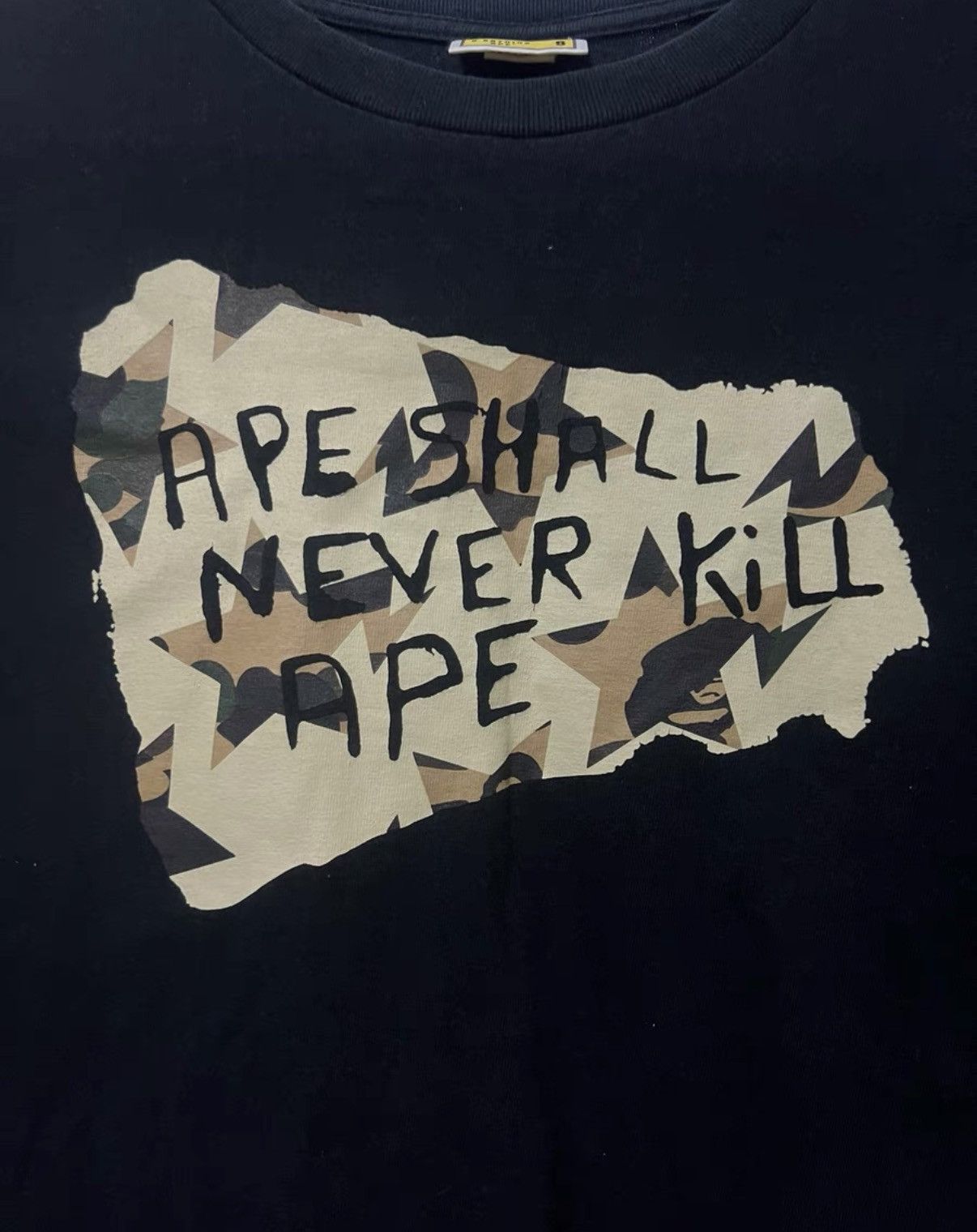 Bape BAPE OG Nigo Era, black short sleeve. Size US S / EU 44-46 / 1 - 2 Thumbnail