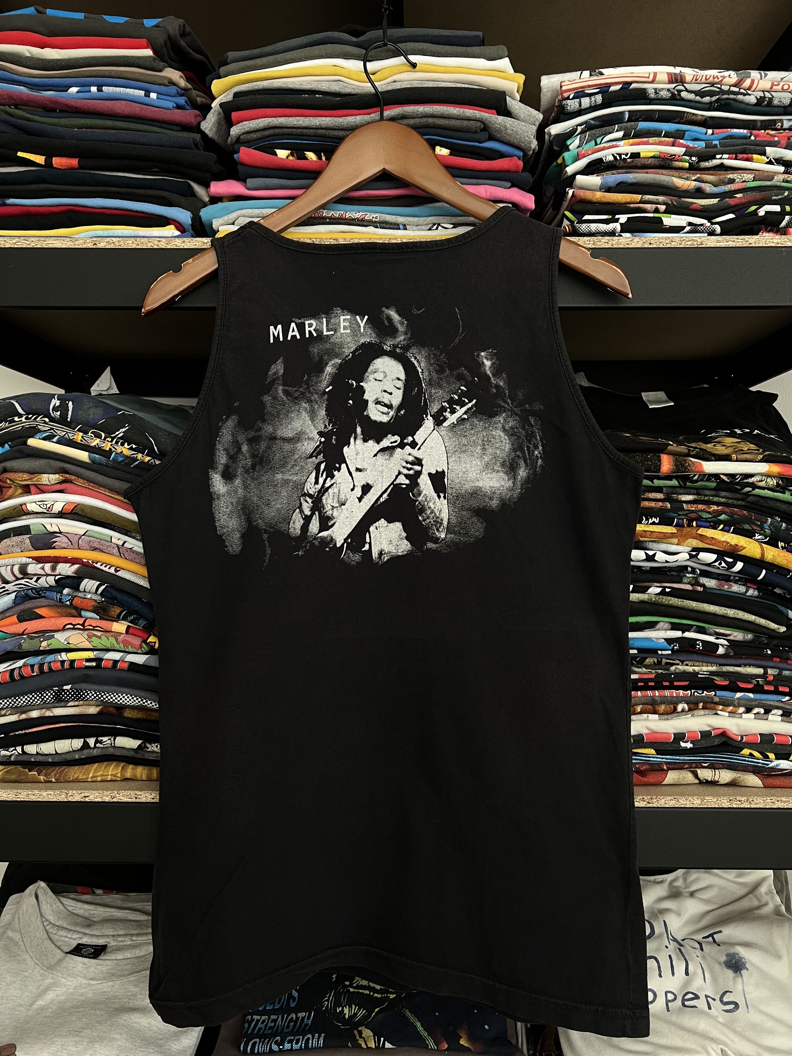 Band Tees Vintage 2000s Bob Marley Band Tank Top Shirt Size US M / EU 48-50 / 2 - 3 Thumbnail