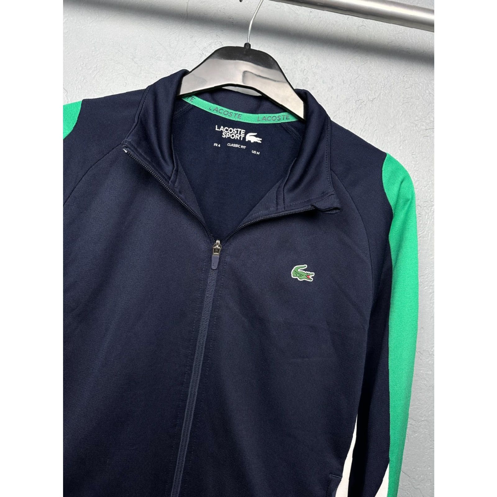 Lacoste Lacoste Mens Track Jacket Colorblock Full Zip M Shirt/Adult Mens Size US M / EU 48-50 / 2 - 2 Thumbnail