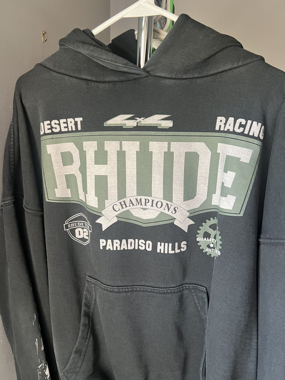 Rhude RHUDE 4X4 HOODIE Size US M / EU 48-50 / 2 - 2 Thumbnail